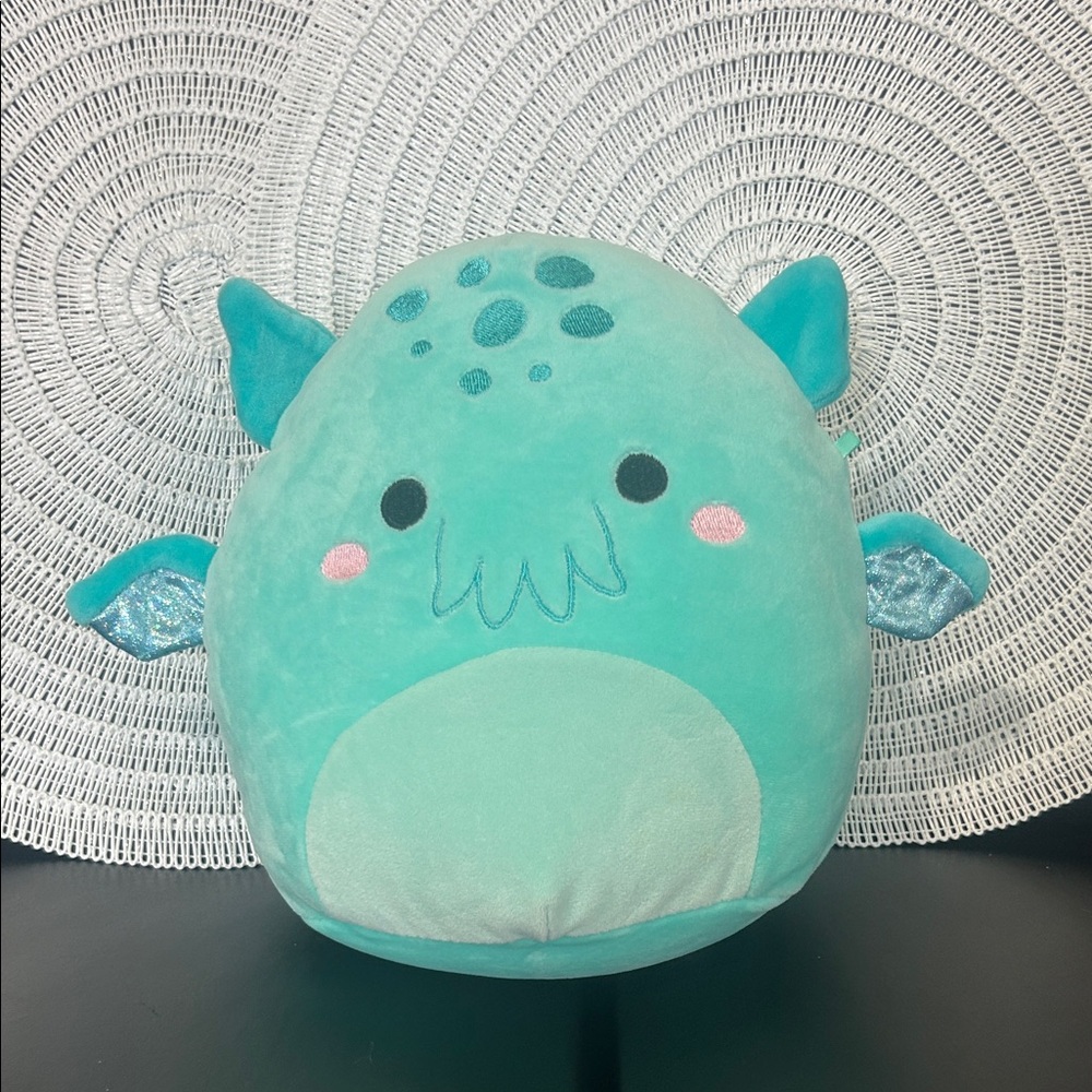 Squishmallows 8" Theotto the Teal Cthulhu - Excellent Condition